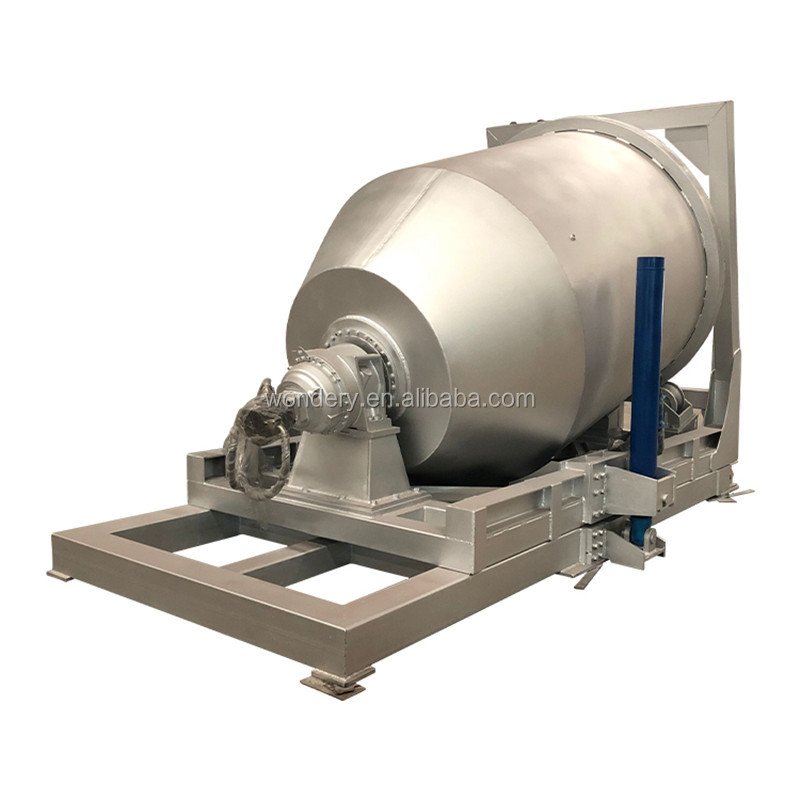 WDL-ZLY-5000 High Quality Gas Fired Rotary Melting Aluminum Furnace For 5000kg Aluminum ingots Aluminum Smelter