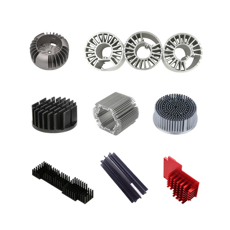 manufacturer custom extruded heat sink led heat solid state relay heat sink aluminum profile for led