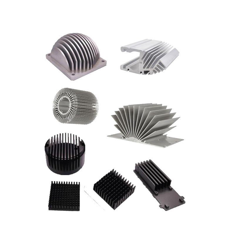 manufacturer custom extruded heat sink led heat solid state relay heat sink aluminum profile for led