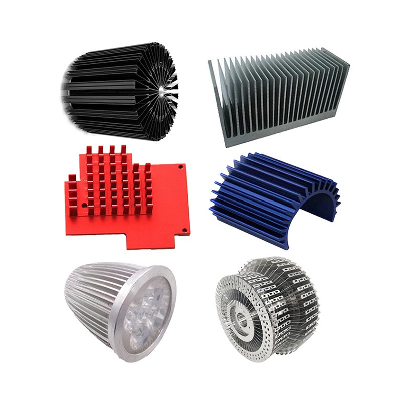 manufacturer custom extruded heat sink led heat solid state relay heat sink aluminum profile for led