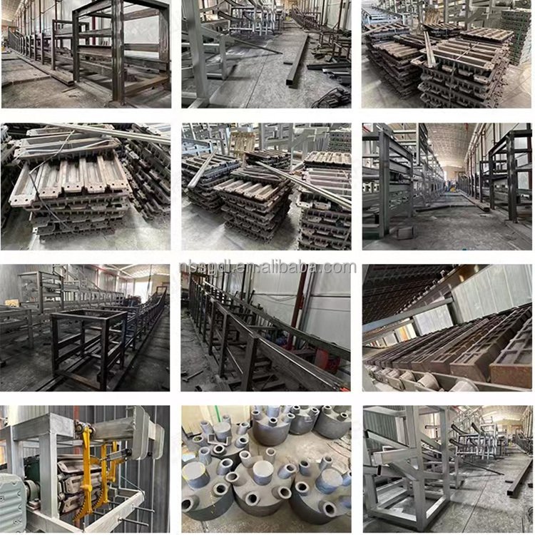 SHENGUANG New Type Automatic Casting Ingot Melting Furnace Bronze Copper Alloy Aluminium Brass Ingot Casting Production Line
