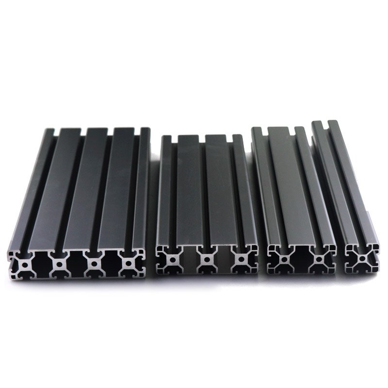 6063 T5 Alloy industrial aluminum profile 8mm Groove Slotted Framing System t slot aluminum extrusion