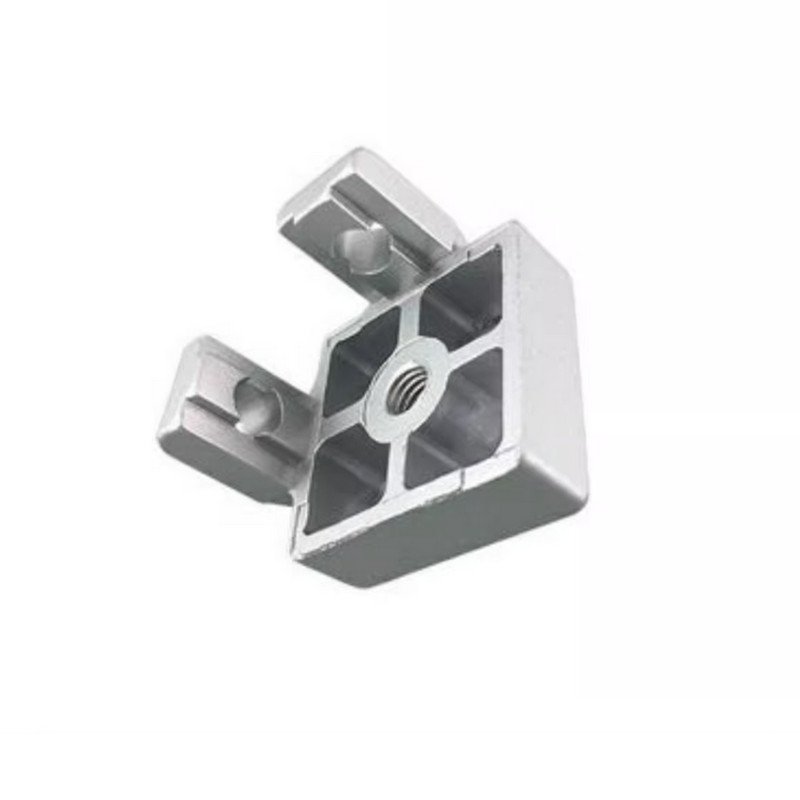 Metal Alloy Foot Connecting Foot Cup Connector Fixed Cup Holder For T Slot Industrial Aluminum Profile Bracket 3030 4040 4545