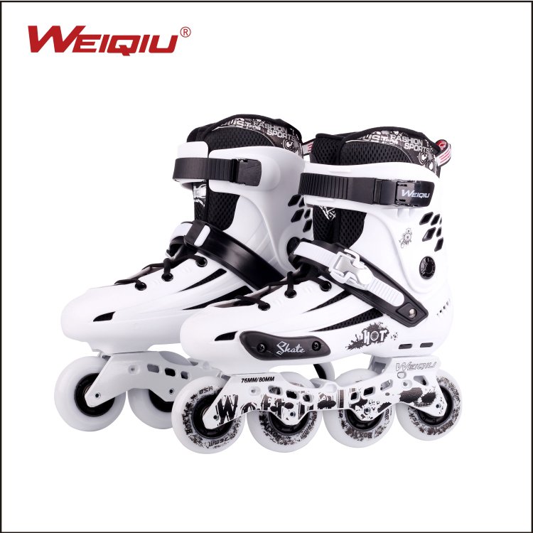 WEIQIU roller skating factory High Quality Bk Cloth Professional Roller Inline Skate Shoes Roller Shoes