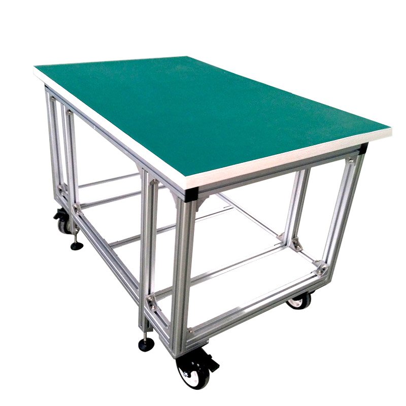 Cheap Aluminum Profile Used In Optical Furniture Workstation Aluminium Profile Work Table