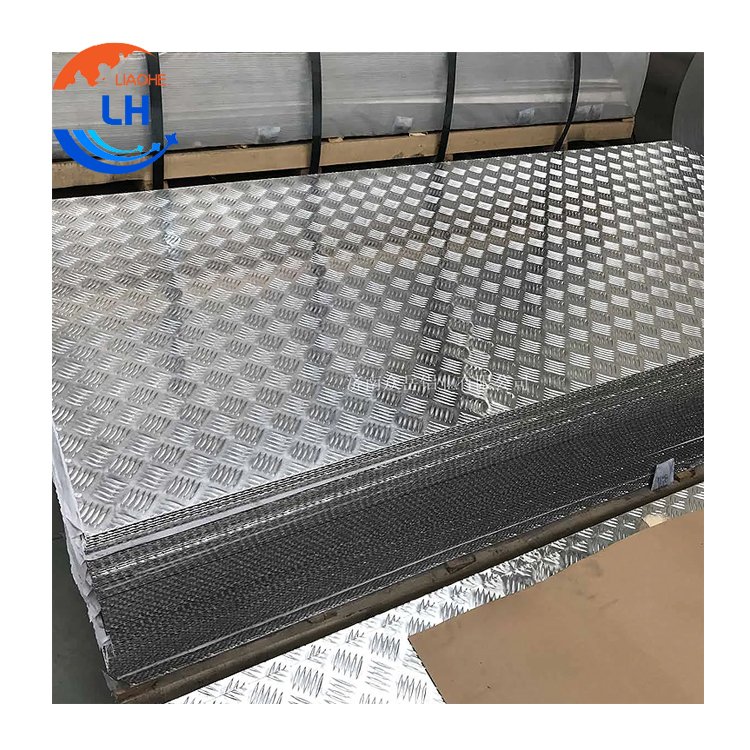 Embossed 6mm 8mm 1060 3003 5052 6063 Aluminum Checkered Plate aluminum Diamond Plate