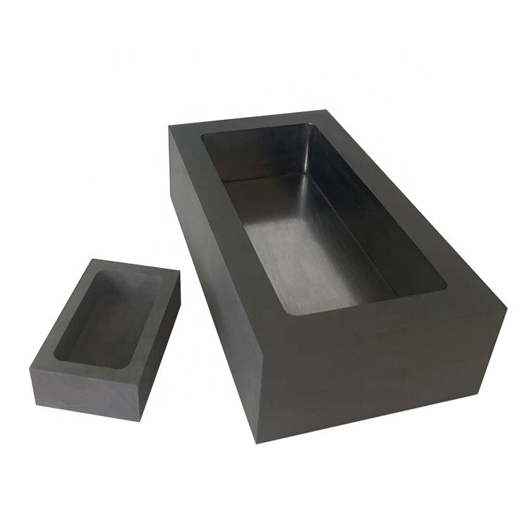 High temperature resistance graphite ingot mold for aluminium melting