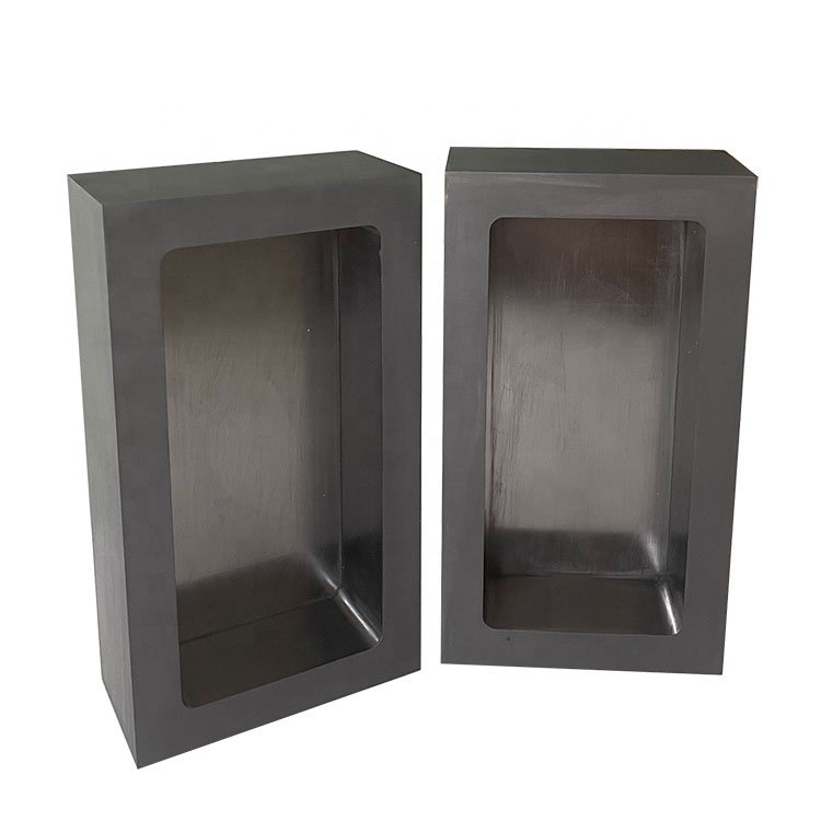 High temperature resistance graphite ingot mold for aluminium melting