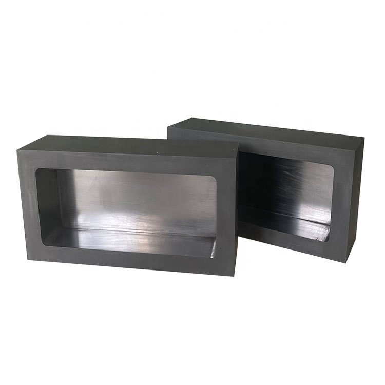High temperature resistance graphite ingot mold for aluminium melting