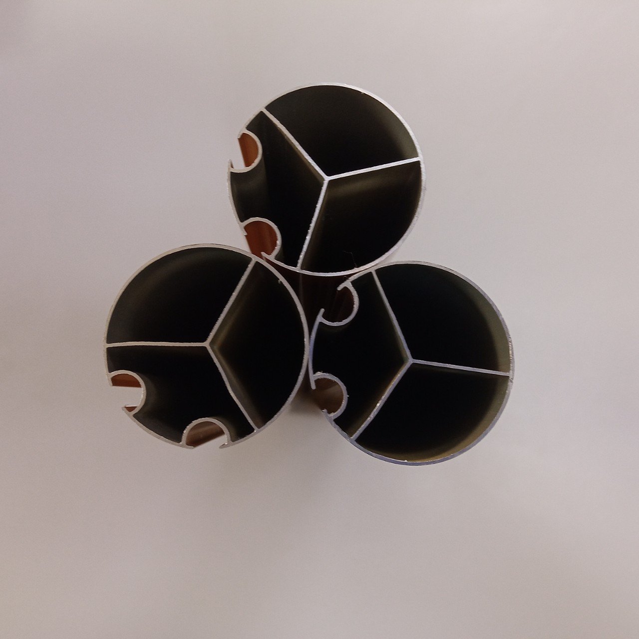 Aluminium Golden Anodised Curtain Rod