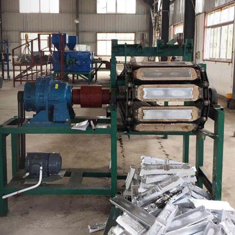 50KG-20Ton/h automatic zinc copper aluminum ingots conveyor production line and ingot casting machine aluminium melting furnace