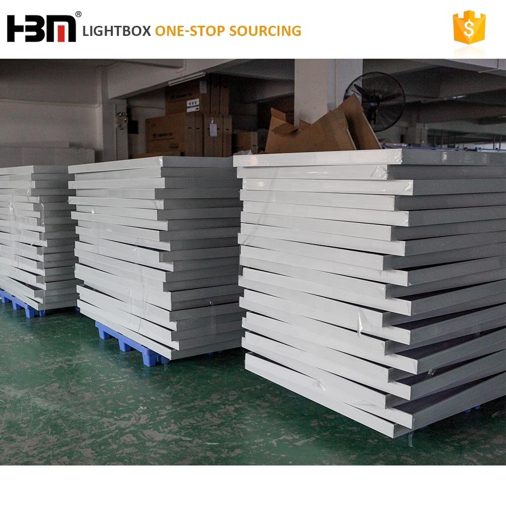 8CM side snap aluminium frame profile for outdoor light box
