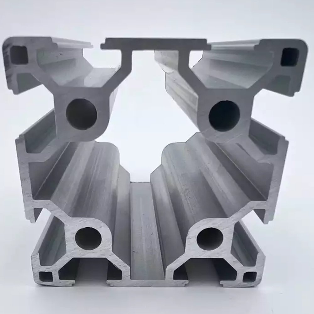 Customized 2020 aluminum extrusion profile 20x20 aluminum profile t slot extrusion profile 6063 6082 t5 wholesale