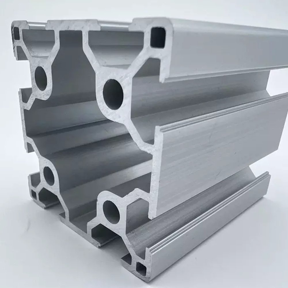 Customized 2020 aluminum extrusion profile 20x20 aluminum profile t slot extrusion profile 6063 6082 t5 wholesale