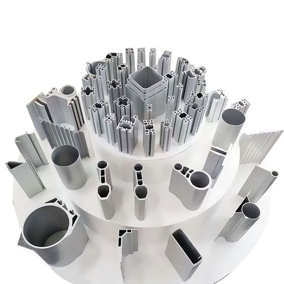 Custom Aluminum Profiles 6000 Series for Industry or Household Products, High Precision Extrusion Aluminum Alloy Profiles