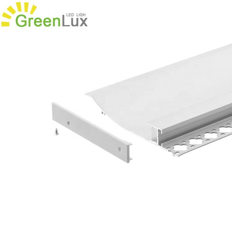 plaster led aluminum profile drywall