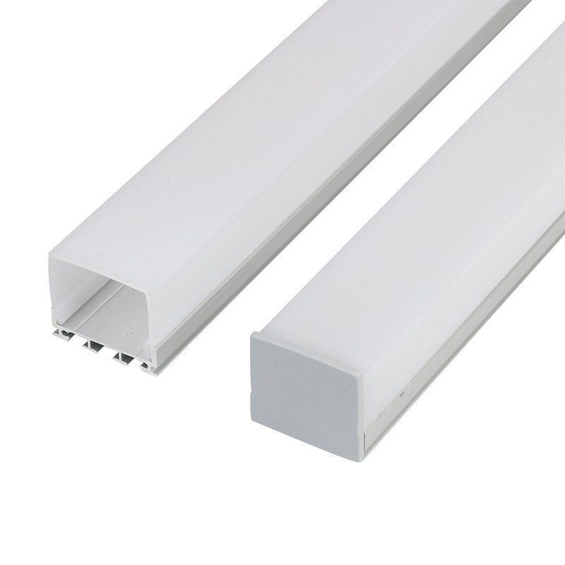 Factory Supply CNC Machining Anodized Angle Cutting Aluminum Profile For LED Strip Light Ceiling Frame