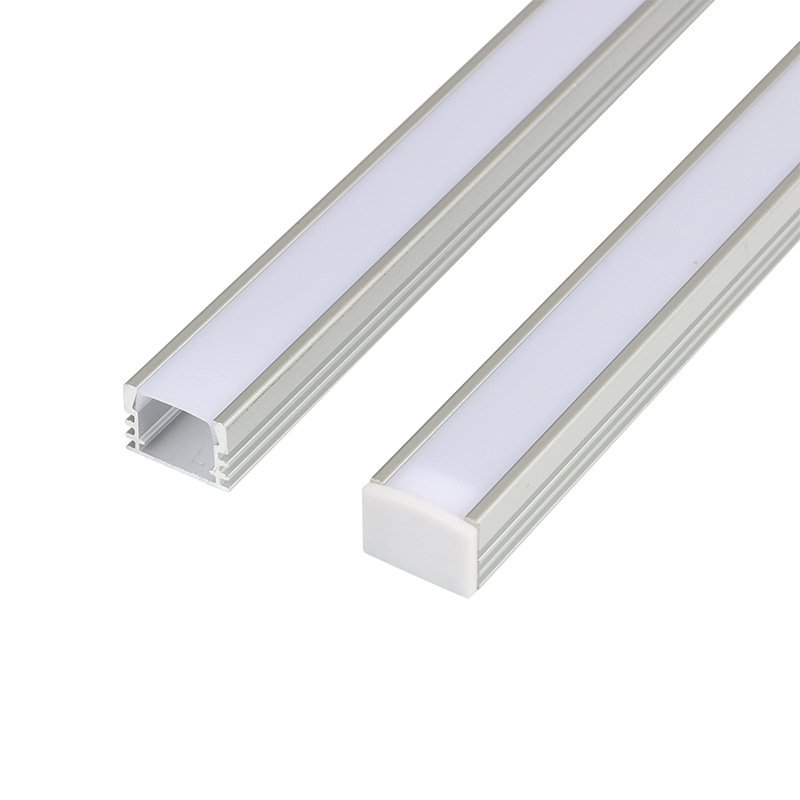 Factory Supply CNC Machining Anodized Angle Cutting Aluminum Profile For LED Strip Light Ceiling Frame