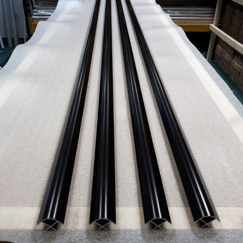 Anodizing aluminum angle corner aluminium round profiles corner connector extrusions for wall and cabinet edge
