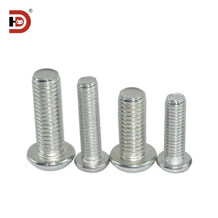 Aluminum profile fastening accessories, stainless steel half round head hexagon socket bolt M5M6M8 bolt M5-M6-M8 screw