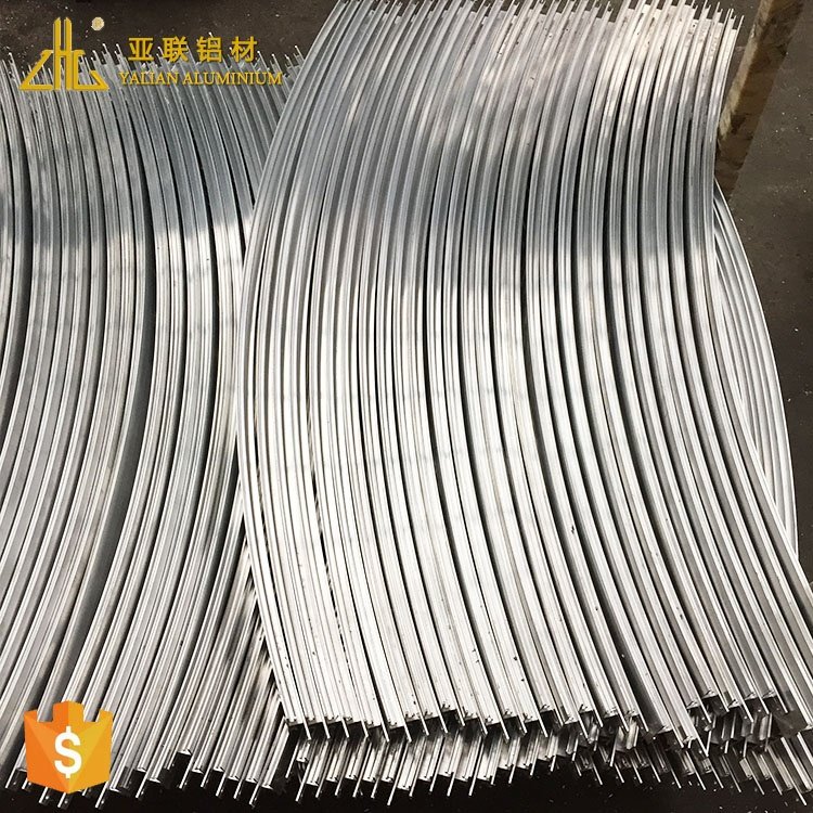 Bend Aluminium Profile Aluminium Extrusion Bending Linear Bendable Aluminium Profile