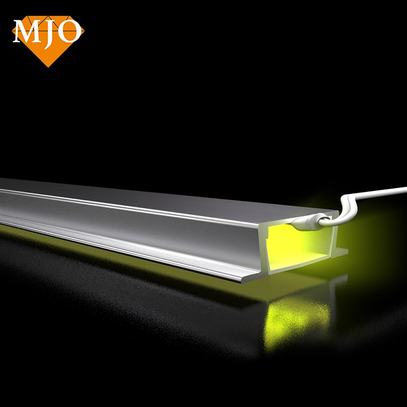Foshan MJO Factory Directly Aluminium Profile Led Strip Led Channel Profile Easy Installation OEM Aluminum Led Profile U Channel