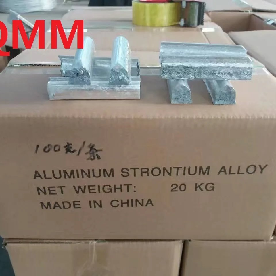 AlSr Aluminum Strontium alloy waffle ingot rod stick coil Al master alloy