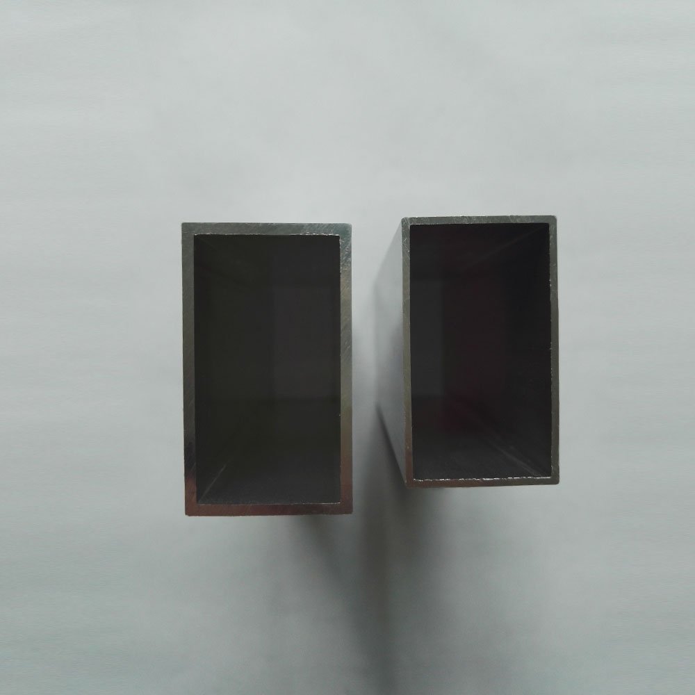 perfiles de aluminio colombia chile bolivia peru square anodized silver extruded aluminum profile for windows and door