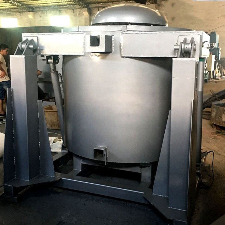 China oil fired nature gas melting furnace high-temp melting furnace scrap aluminum melting furnace melting pot for copper