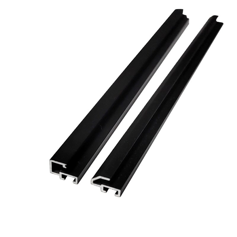 slim 9mm thickness aluminium profile picture can remove frame with glass in restaurant Menu board wall mount aluminum profile