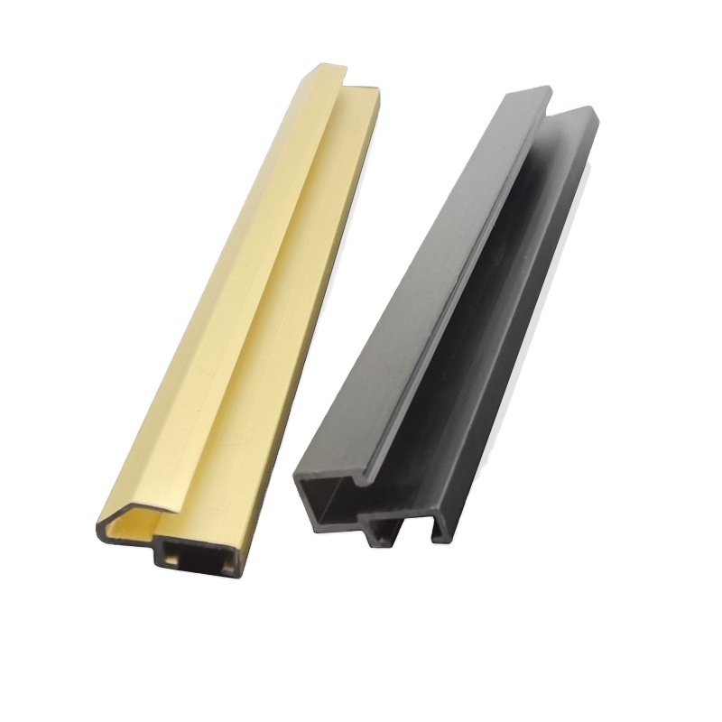 slim 9mm thickness aluminium profile picture can remove frame with glass in restaurant Menu board wall mount aluminum profile