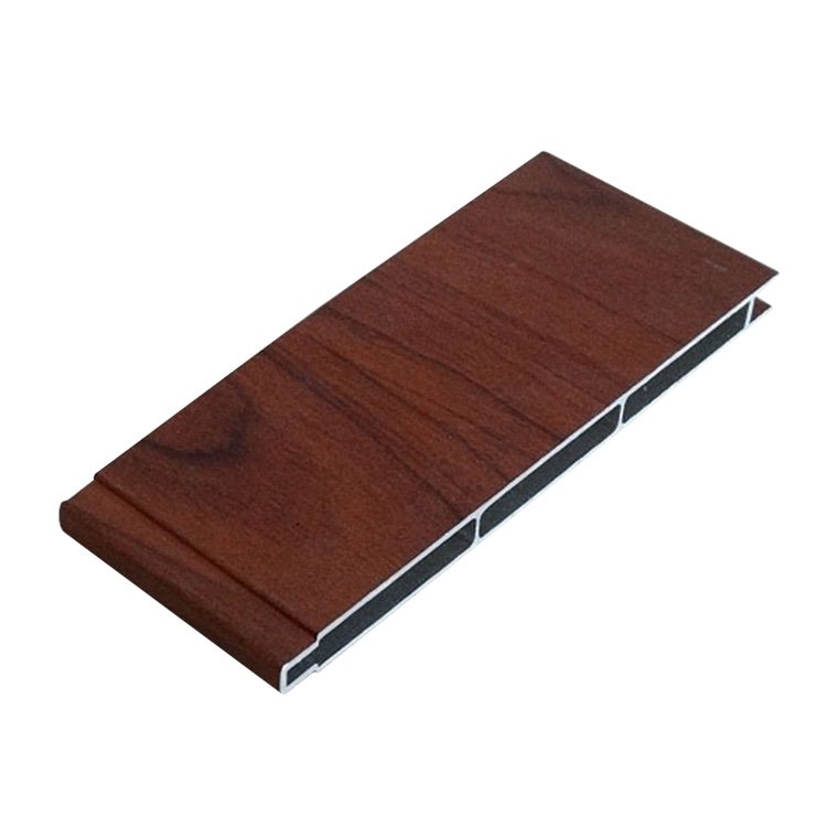 Customized Professional Manufacture Wood Grain Aluminum Profile For Window Door Wall