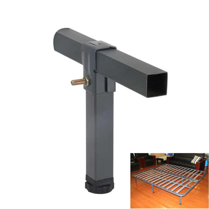 Heavy Duty Aluminum Bed Rail Fittings Aluminium Corner Bracket Support Frame for Telescopic Desk Table