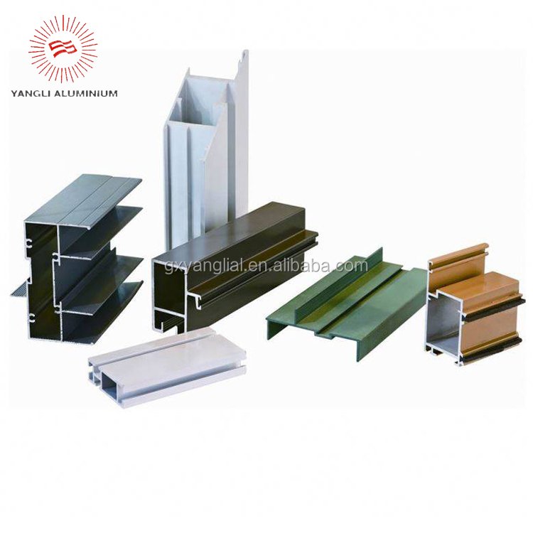 Powder Coated Aluminium Profile for Door Window Making Aluminium Frame Profile Fabrication Materials Easy Window Installation