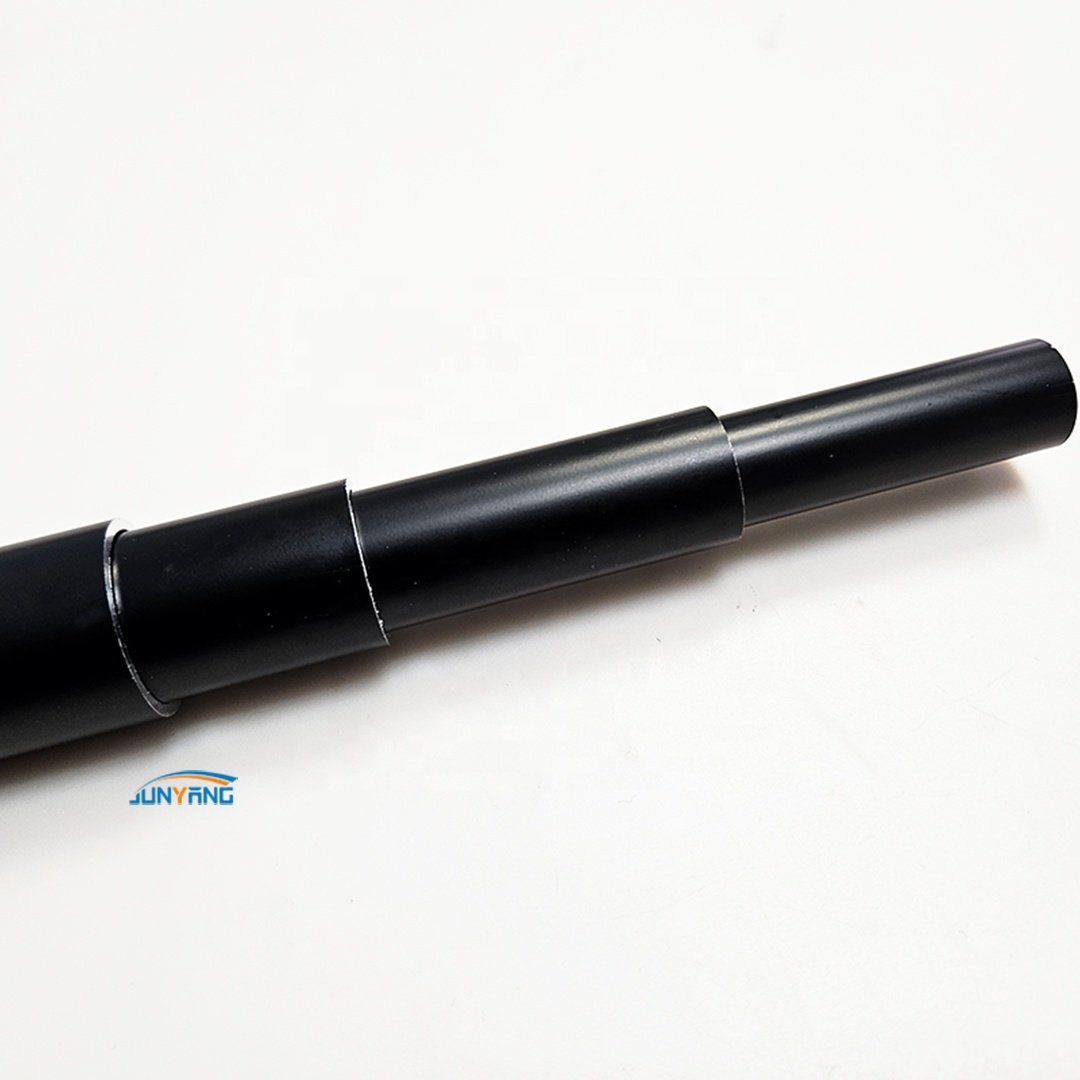6061 6063 T5 T6 Black Powder Spray Telescopic Pipe Extruded Aluminum Pipes Tubes Round Telescopic Tube Aluminum Profile