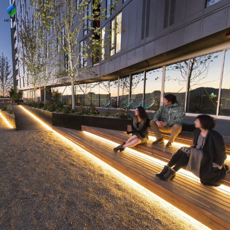 New design corner surfaced LED aluminium profiles IP67 waterproof aluminium extrusion for LED strip outdoor indoor