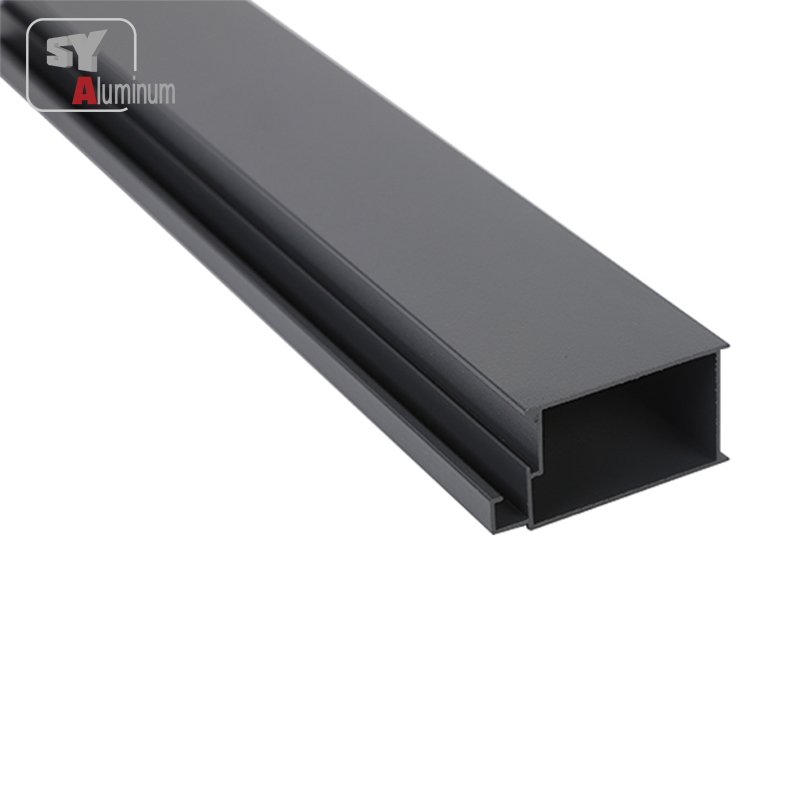 South Africa market selling well interlocker anodized champagne aluminum profile