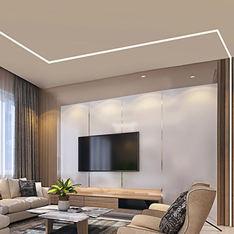 Aluminium Profile manufacturer for LED Lighting Strip Recessed Aluminum Channel Diffuser Light LED Profile