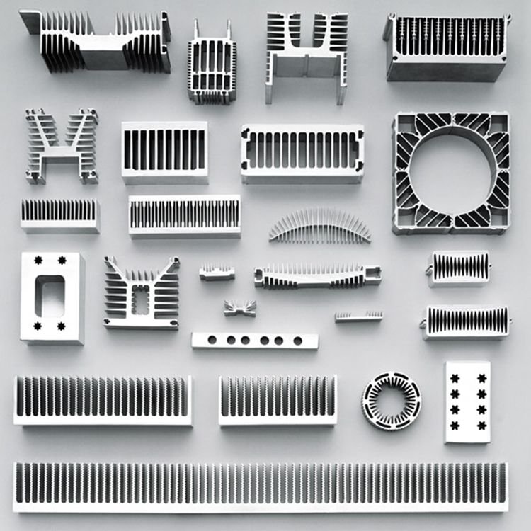 Cnc Aluminum Extrusion Heat Sink Cnc Machine Parts Aluminum Extrusion for Industry Equipment