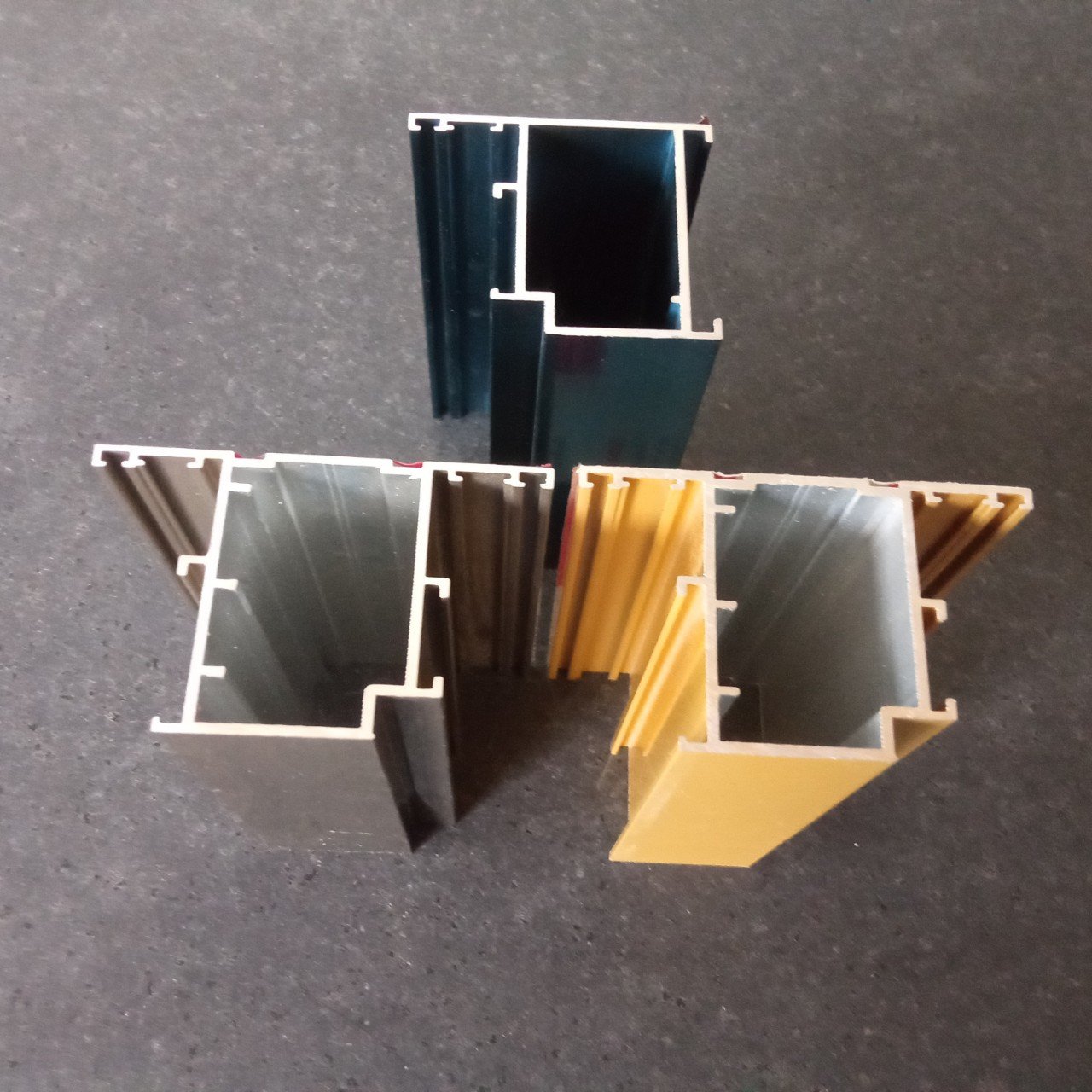 Aluminium anodised extrusion profile window door frame profile 6000 serious aluminium grade Vietnam aluminium