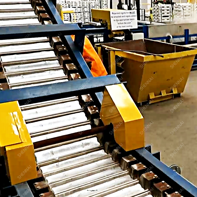 Production Line Machine Aluminum Furnace Ingots Melting Alloy Making Machines And Aluminum Ingot Casting Lines