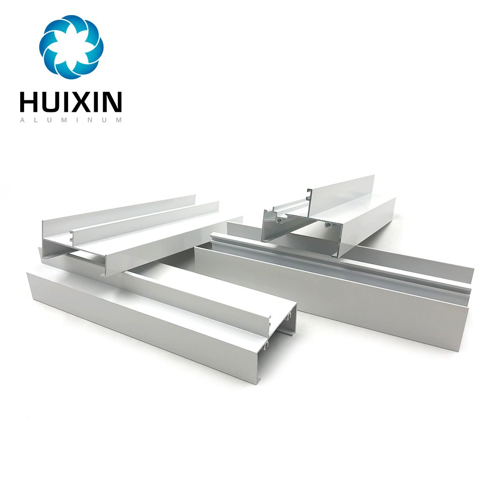 Aluminium Bar Profiles for Door and Windows Aluminum Extrusion Casement Section Material