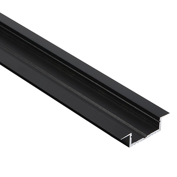 Black led aluminum profile channel high quality for strip light drywall aluminum led profile