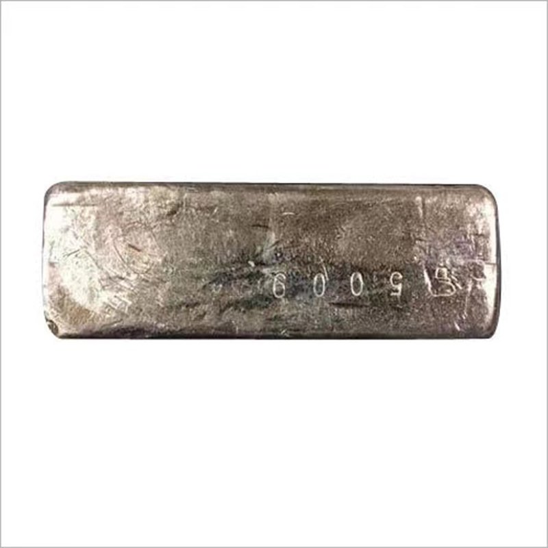 Factory Price Aluminum Zinc Zn Indium Bismuth Ingot Metal Material Melting Al 99.9% 1100 1050 2024 2017T3-T8
