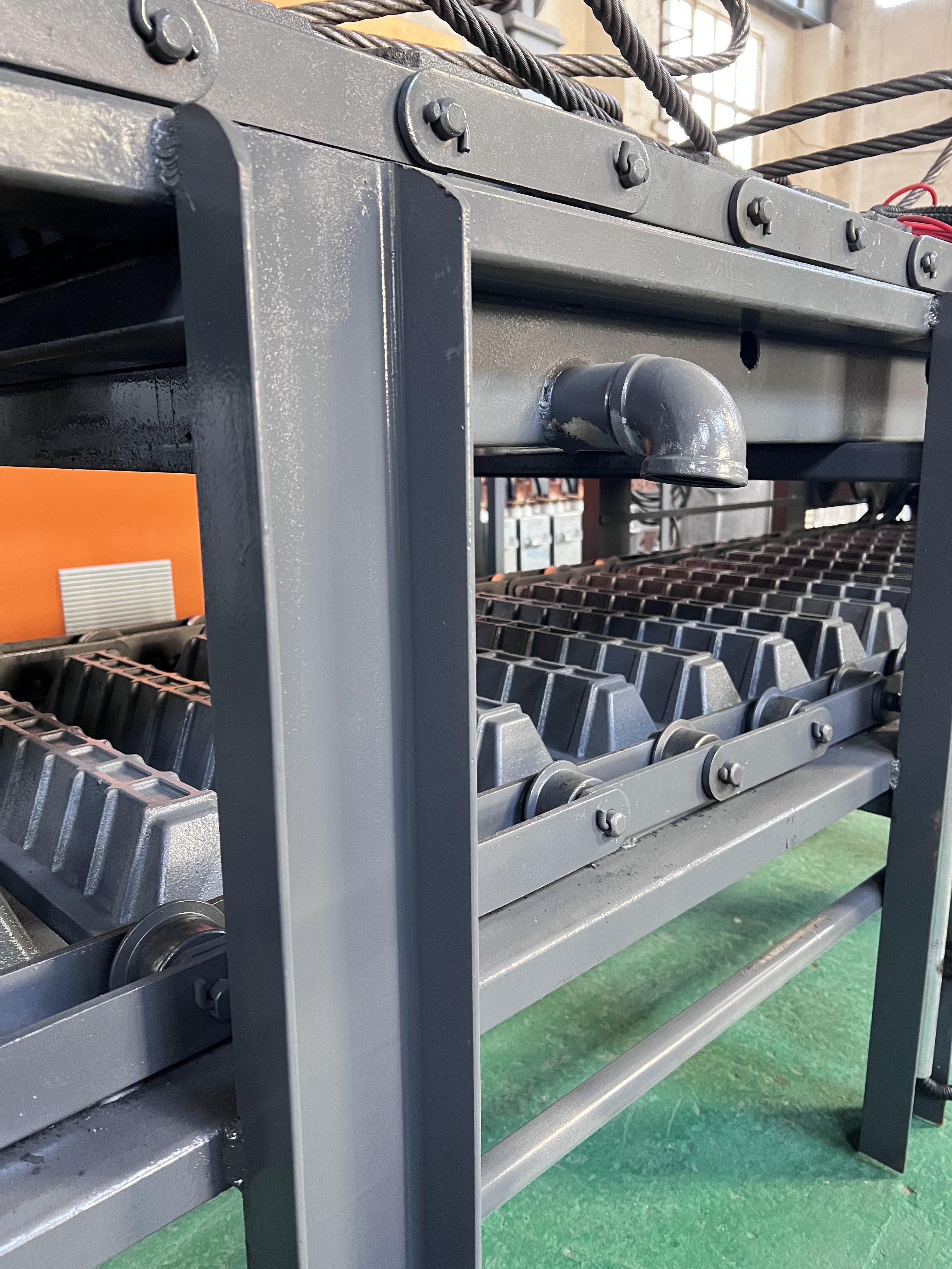 Automatic Aluminum Continuous Casting Machine For Ingots Production Line