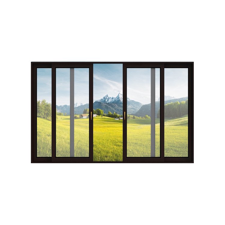 High quality aluminum profile decoration office soundproof sliding window can be customized