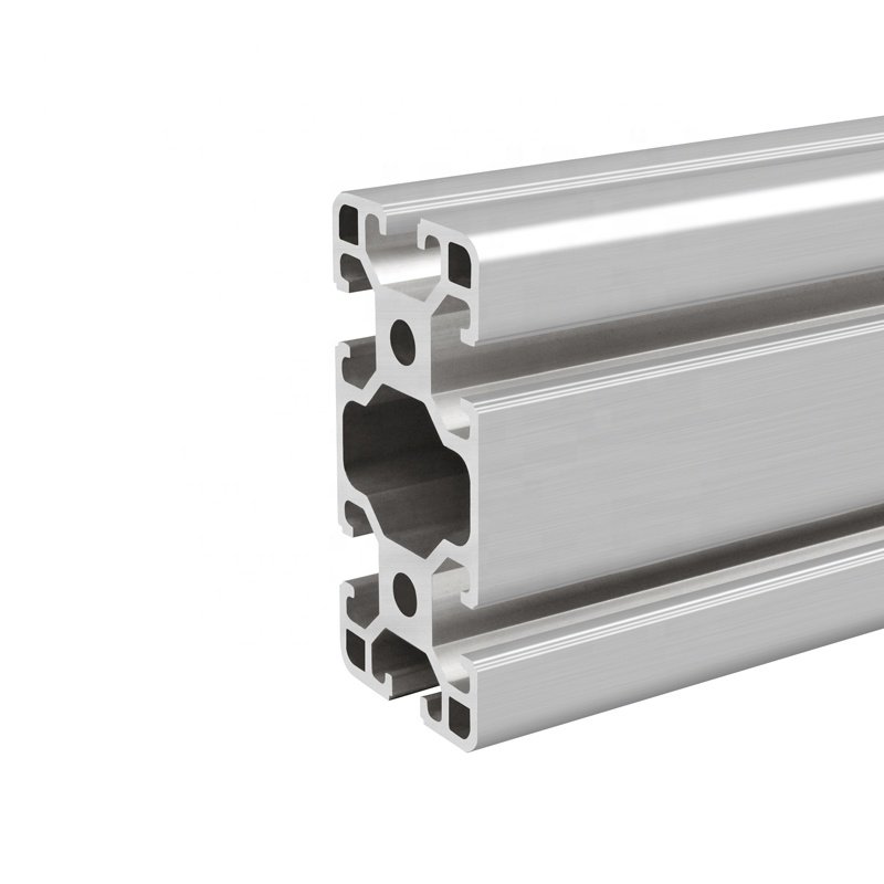 8062 Best Sale 40*80mm 40x80 Industrial Clear Anodized black Aluminum Profile for Door and Window 40*80 4080