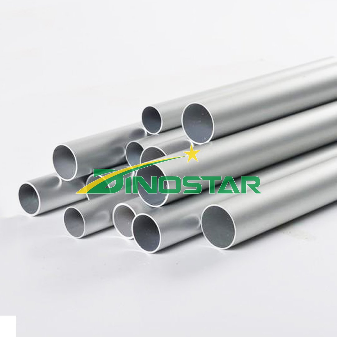 Aluminium For Round Shape, Aluminum Round Tube Manufactured From Recycled Aluminum, Low Carbon Content. VietNam National Brand