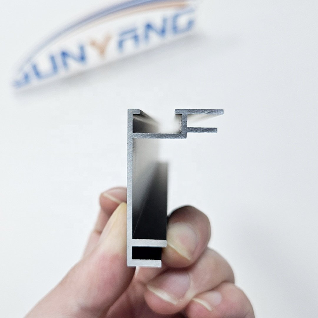 Custom C-shaped U channel Aluminum Handle Suitable for door and window frames Low MOQ Anodized CNC Extruded Aluminum Profiles