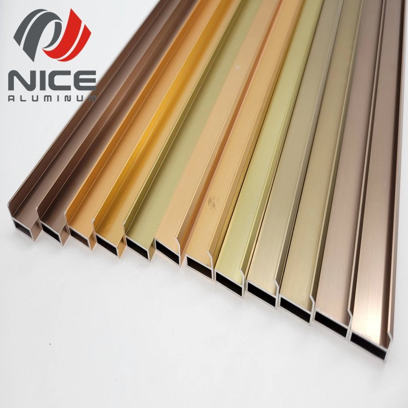 Factory Supply Customized Cutting Aluminum F Profile H Profile J Profile Window and Door Frame